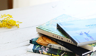 フォトブックハードカバーの写真
