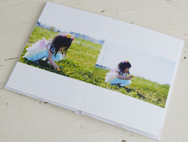 フォトブックハードカバーの写真