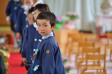 子どもの卒業式・卒園式の写真